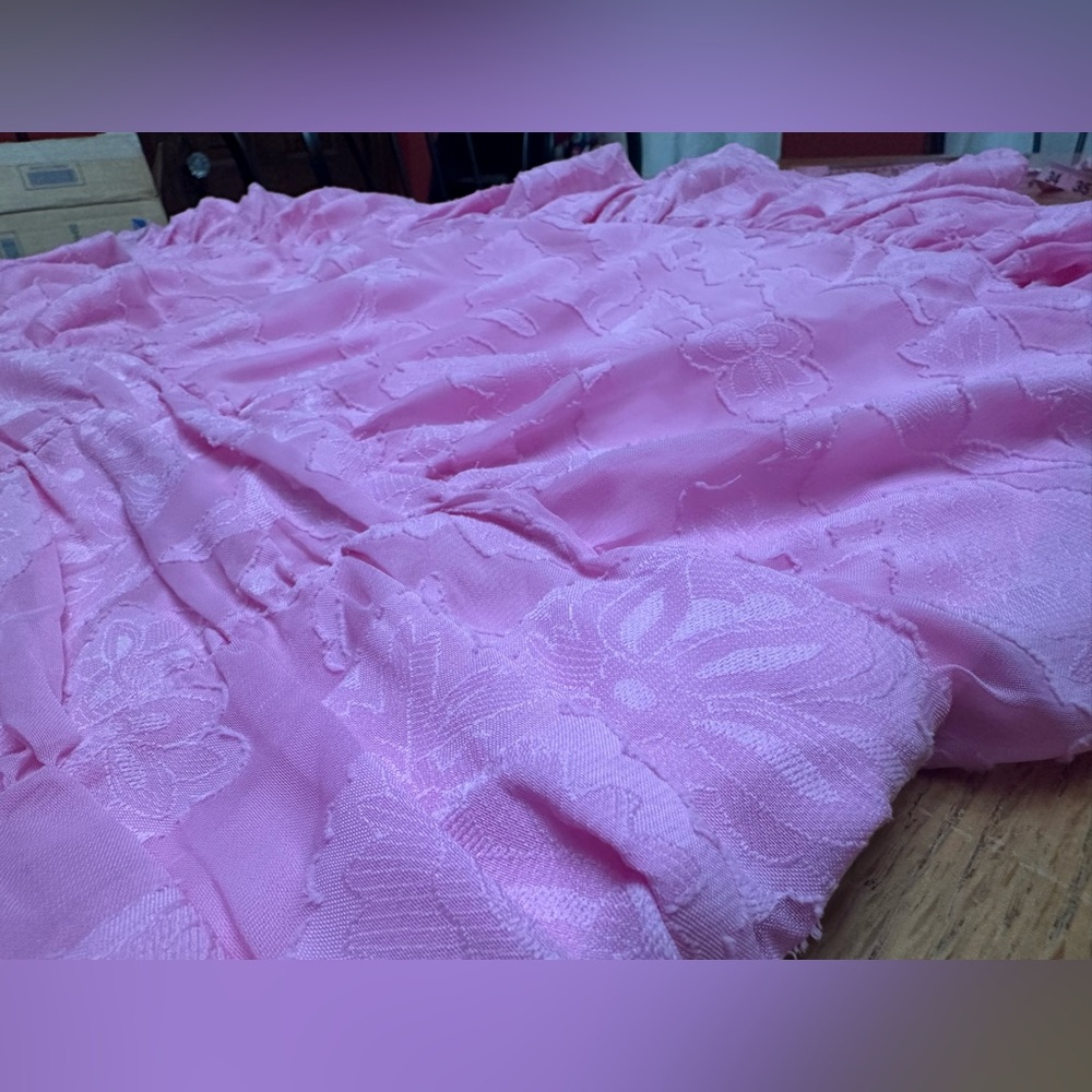 Arula Altar'd State NWOT Harper Floral Mini Dress bubblegum pink sz 0X - Picture 3 of 9